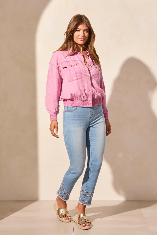 Cavalry Twill Button-Up Jacket