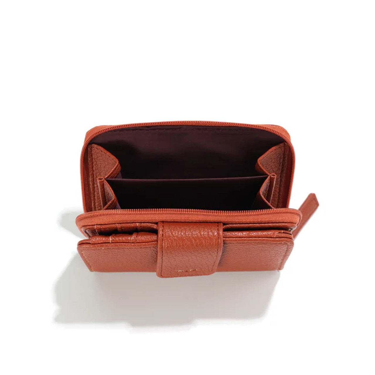 Lucy Small Wallet - Cinnamon