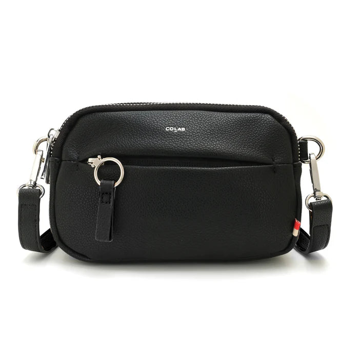 Grece Small Crossbody - Black