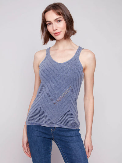 Chevron Knit Cami