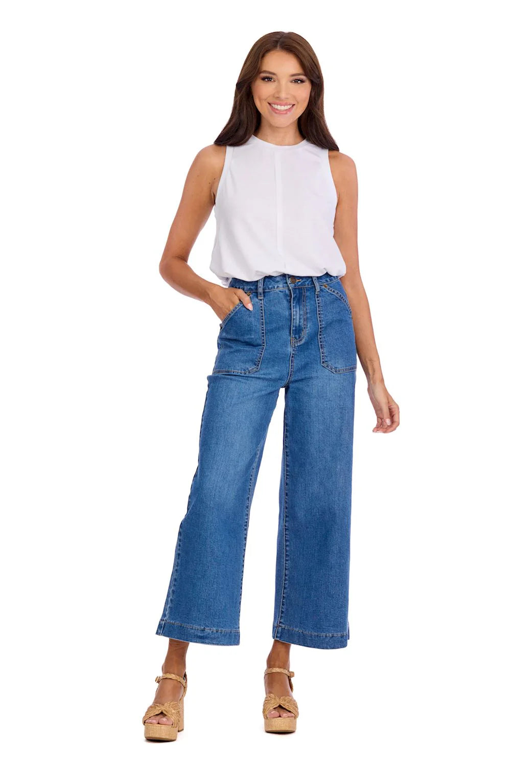 FRITZ JEANS-MED BLUE