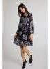 Georgette Plisse Dress