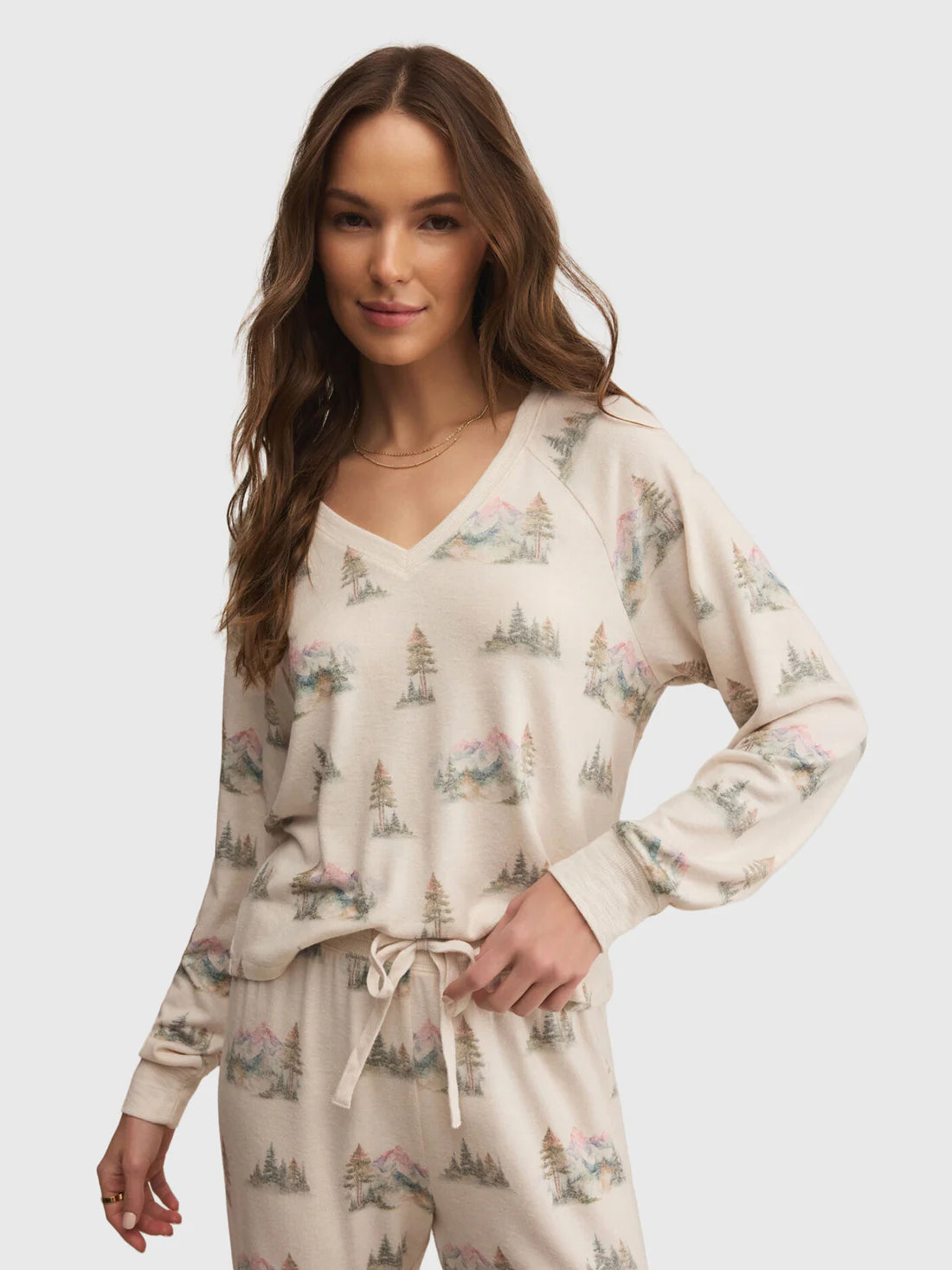 Maggie Camp Long Sleeve Top - Crystal