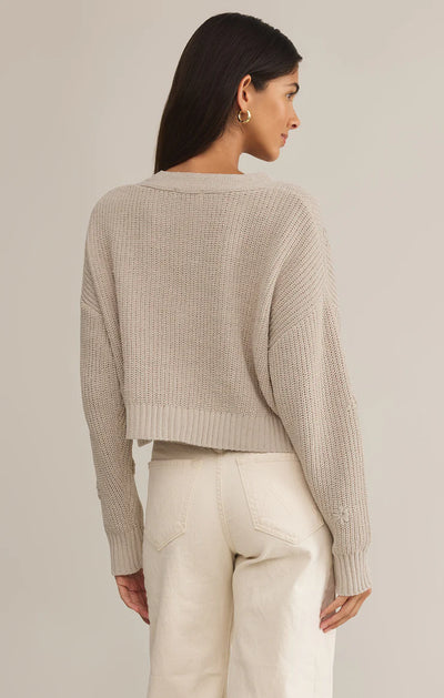 Fleur Cardigan - parchment