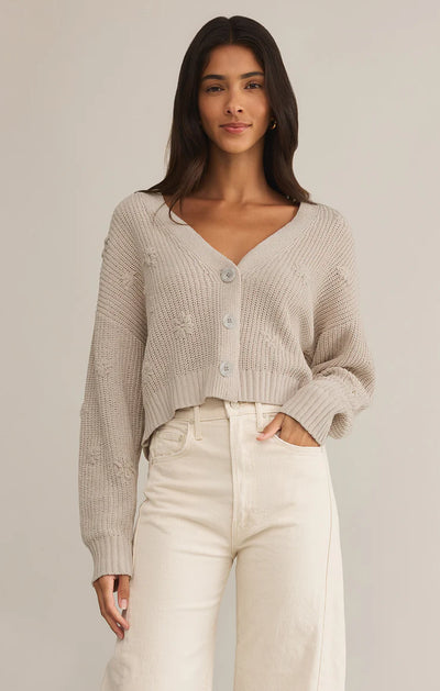 Fleur Cardigan - parchment