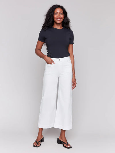 Patch Pocket Flare Jeans