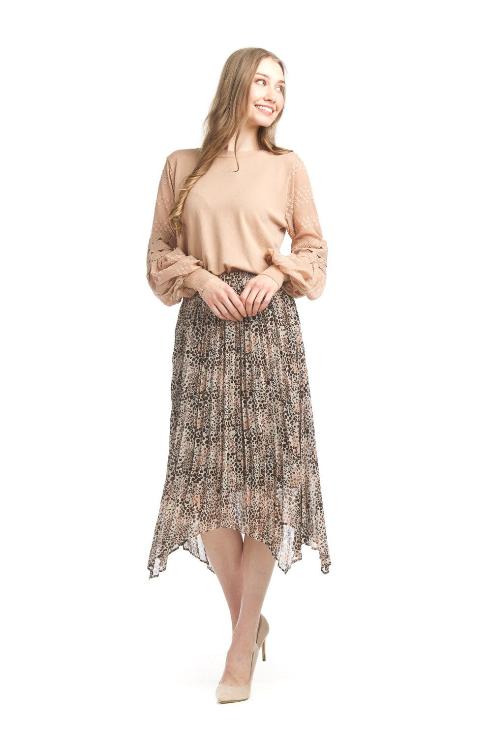 Pleated Skirt