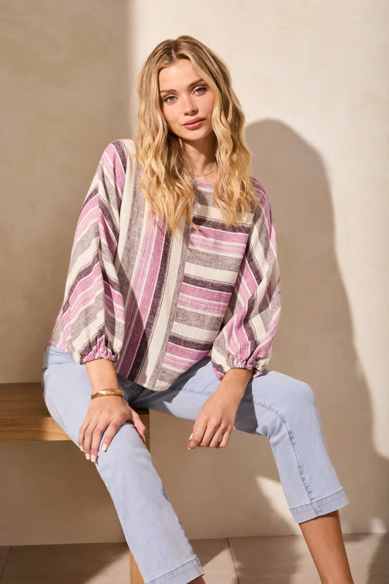 Dolman Sleeve Boatneck Sweater