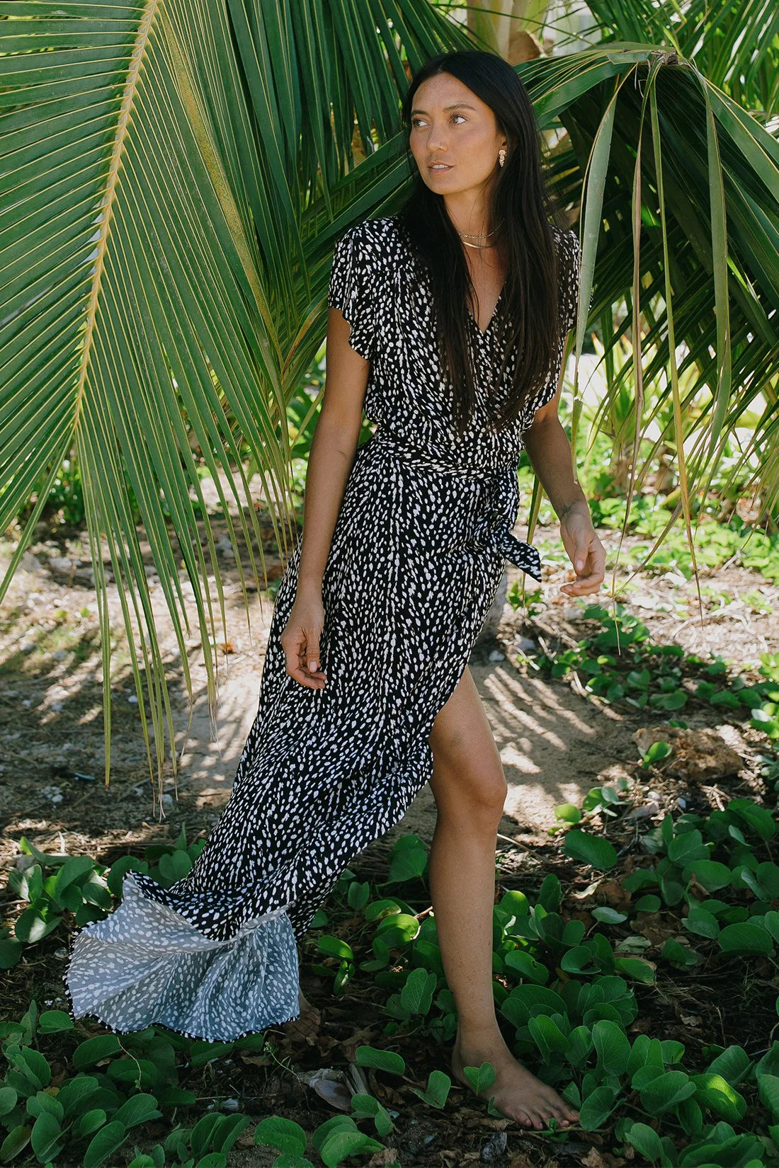 Ibiza Wrap Maxi Dress