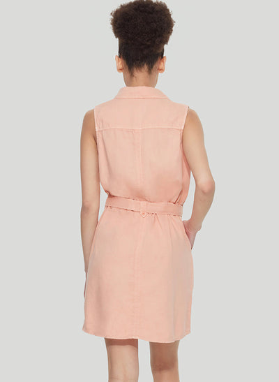 Sunset Dress - Coral Wash