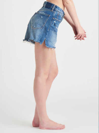 Kendall Jean Shorts - Vintage Blue