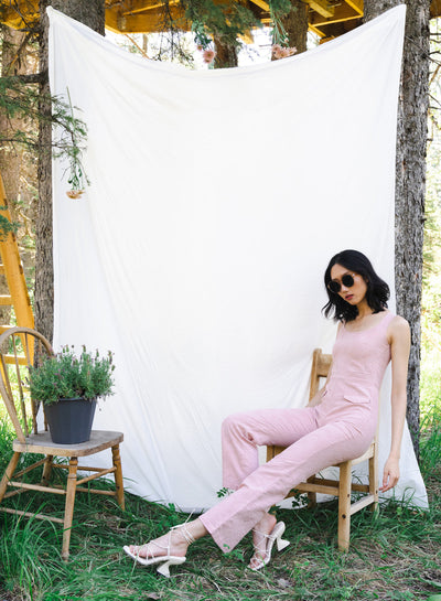 Claudette Jumpsuit - Pink