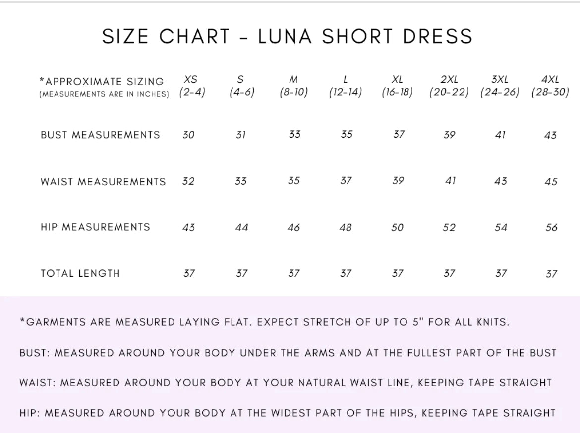 Short Luna Dress