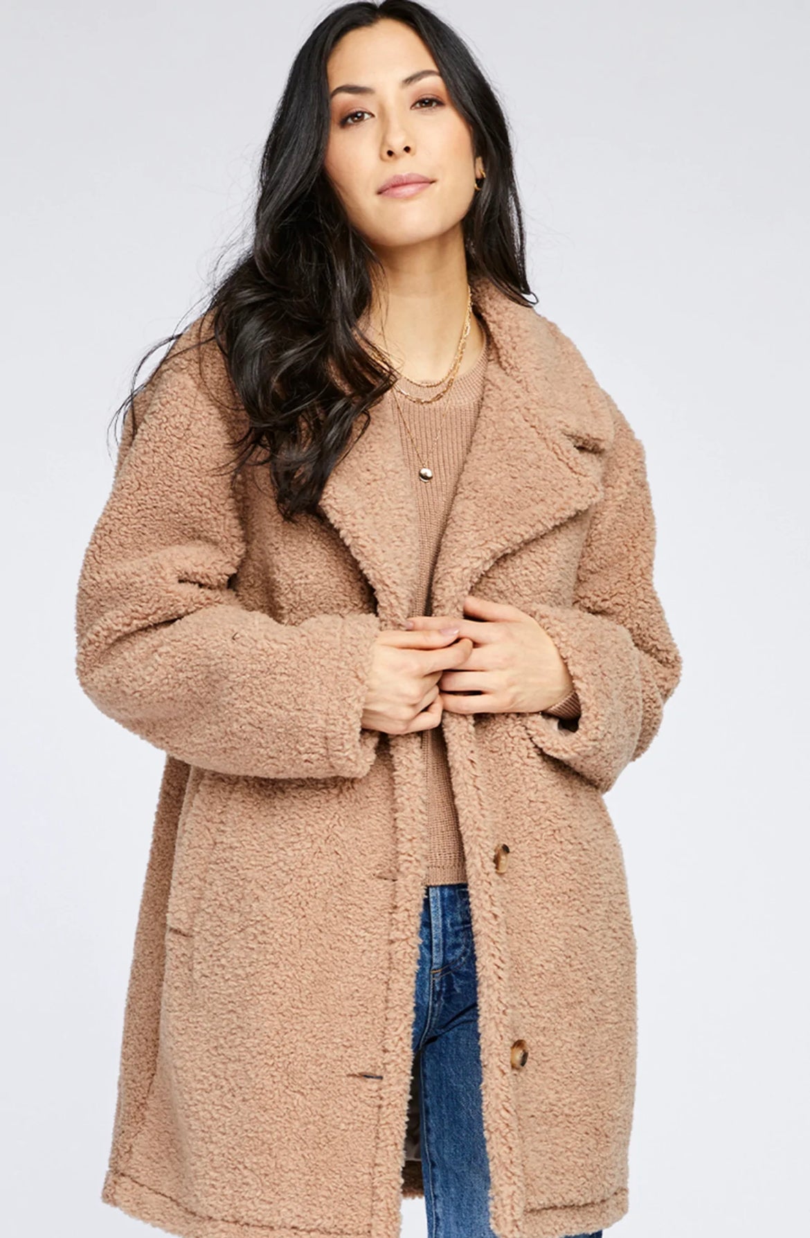 Aspen Coat - Tan