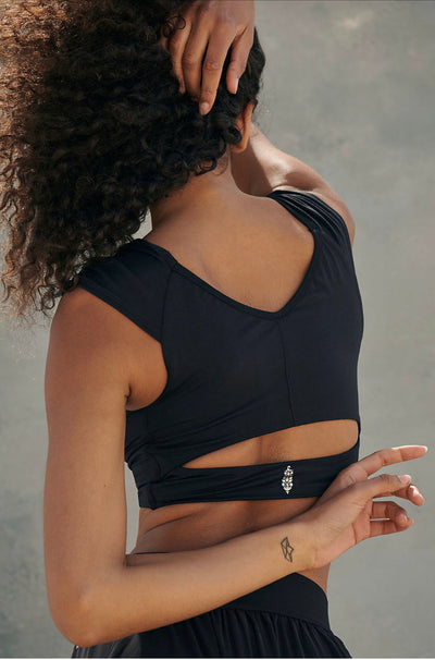 Breath Deeper Cami - Black