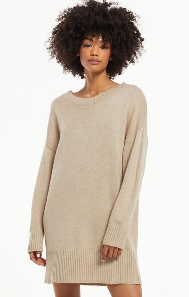 Baldwin Sweater Dress - Oatmeal