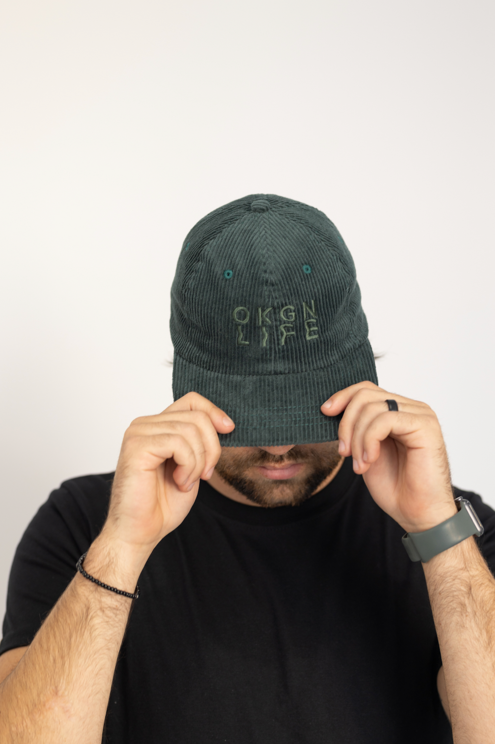 Forest Corduroy Cap